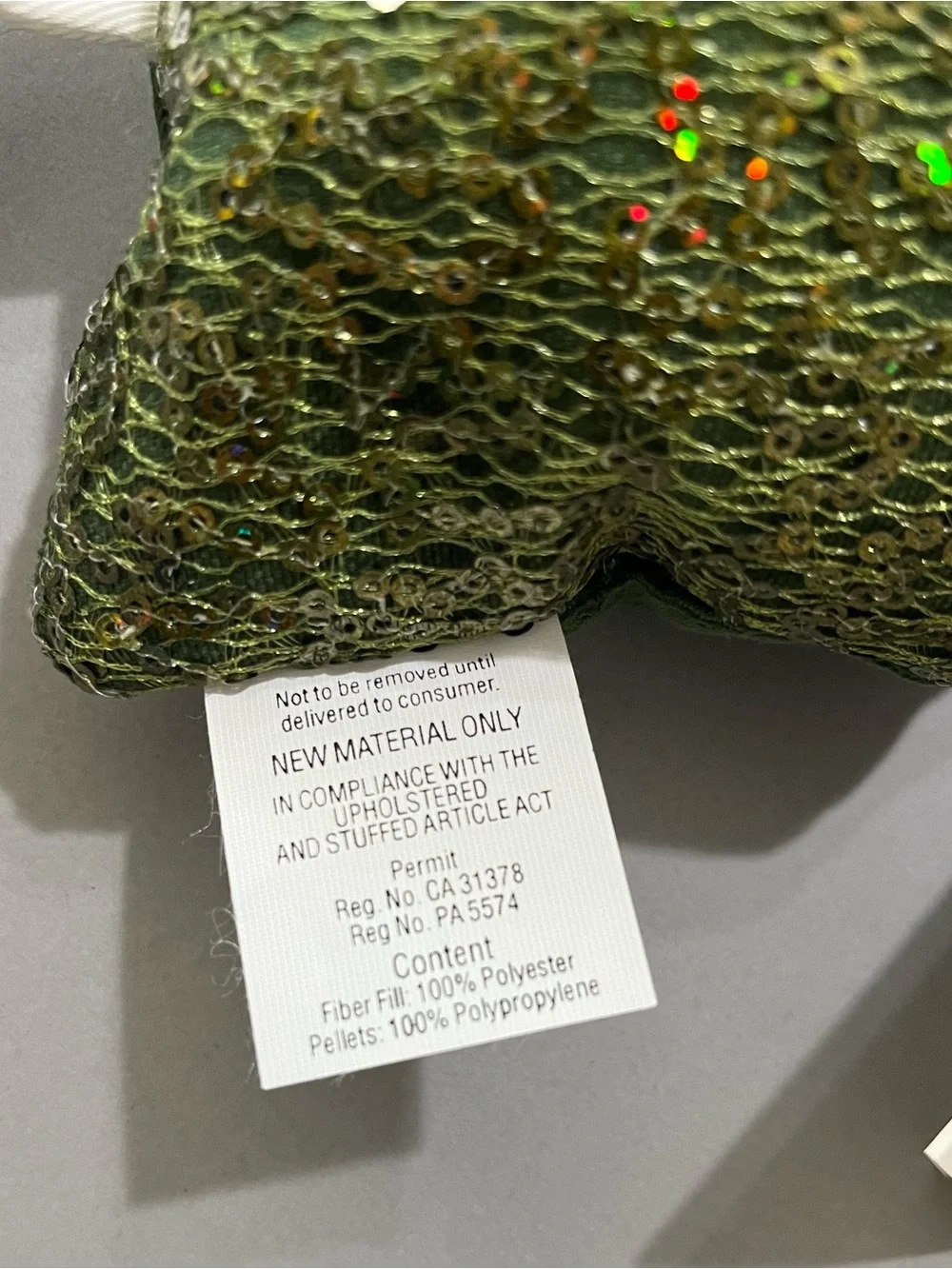 NWT Whimsical wolf and poof plush angel holiday